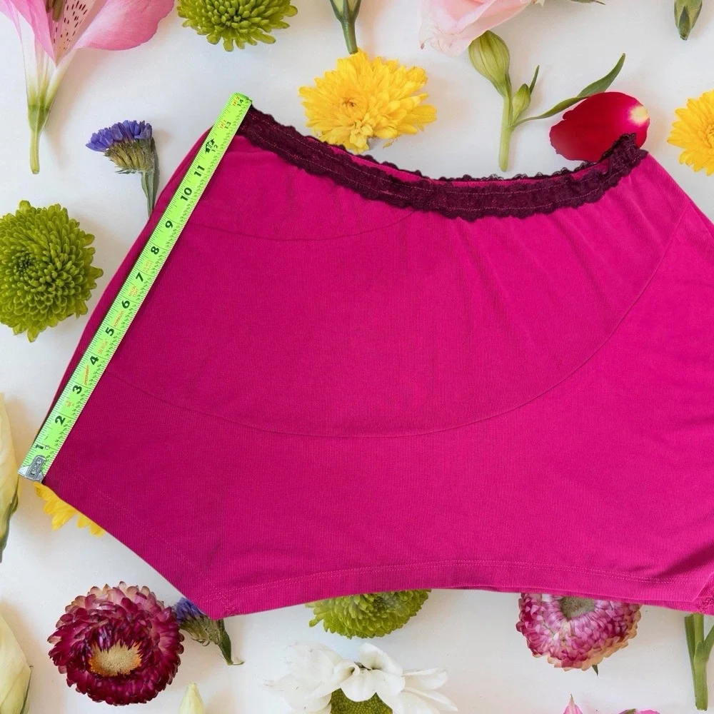 Free People 2 Piece Set Pink Crop Top & Skirt Outfit Boho Size‎ M NWT
